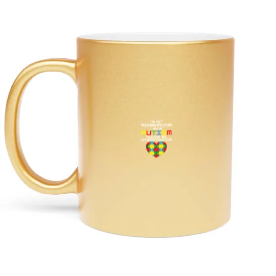 Discover I Have Autism I'm Not Misbehaving Metallic Mugs