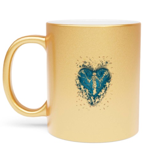 Discover Feel The Darkness - Kingdom Hearts - Metallic Mugs