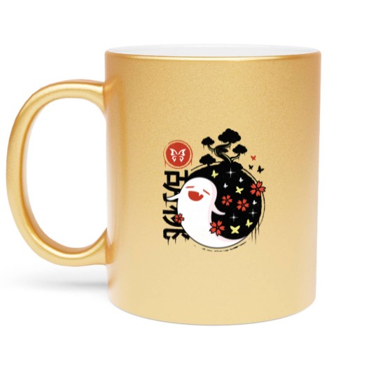 Discover Hu Tao Ghost - Genshin Impact - Metallic Mugs