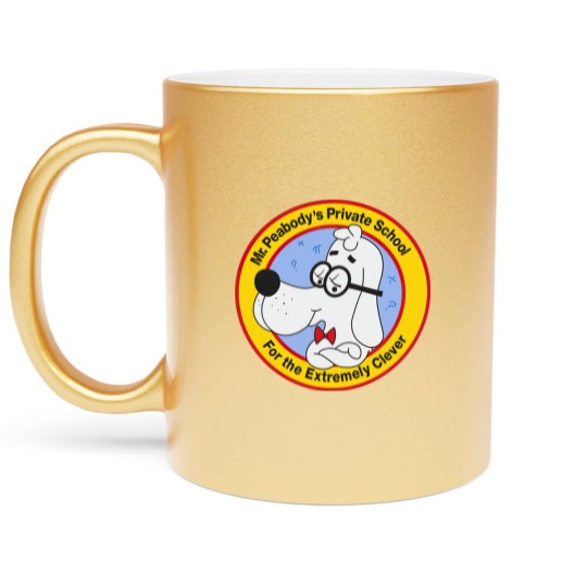 Discover Mr. Peabody's School for the Extremely Clever - Mr Peabody - Metallic Mugs