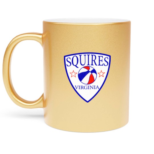 Discover Defunct Virginia Squires ABA Basketball - Virginia - Metallic Mugs