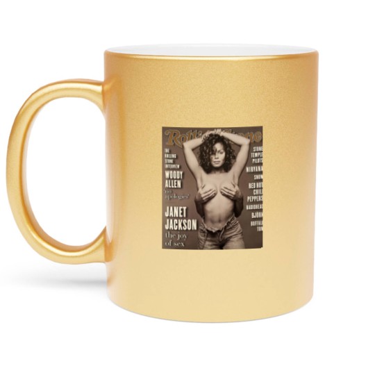 Discover Janet Jackson Metallic Mugs