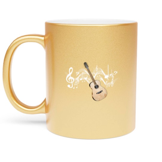Discover Acoustic Guitar Metallic Mugs
