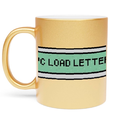 Discover PC Load Letter - Office Space - Metallic Mugs