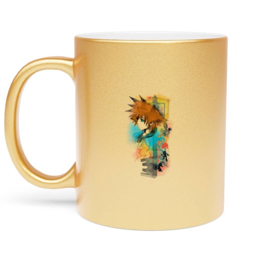 Discover Kingdom of Watercolors - Kingdom Hearts - Metallic Mugs