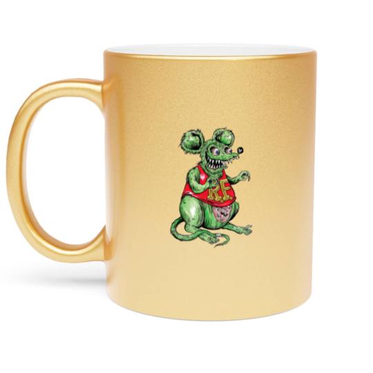 Discover Rat Fink - Rat Fink - Metallic Mugs