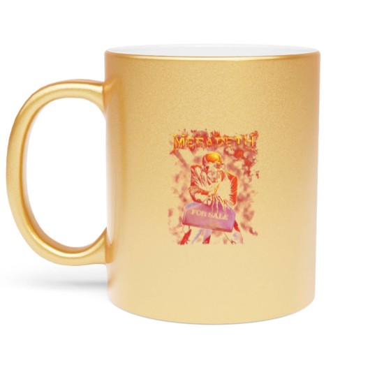 Discover Megadeth Metallic Mugs Megadeth Men's Peace Sells