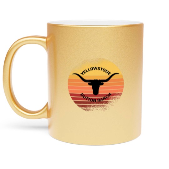 Discover Vintage YStone Ranch Metallic Mugs