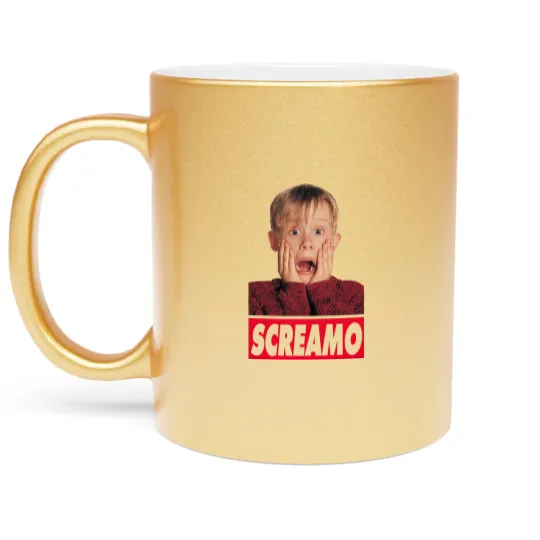 Discover SCREAMO - Screamo - Metallic Mugs