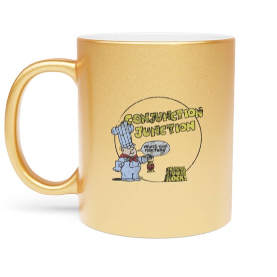 Discover Schoolhouse Rock Conjunction Junction Metallic Mugs