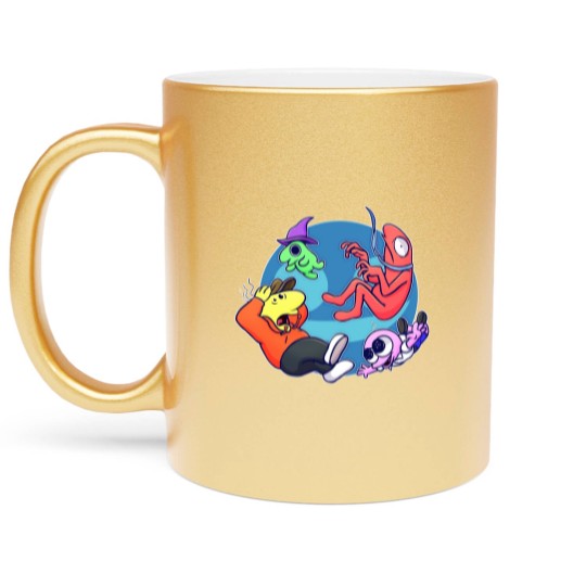 Discover The smiling friends are here! Classic Metallic Mugs