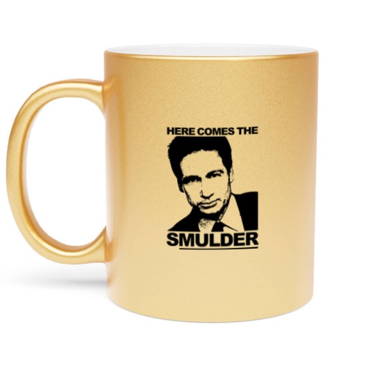 Discover Here Comes the sMulder - X-Files Returns in 2016! - David Duchovny - Metallic Mugs