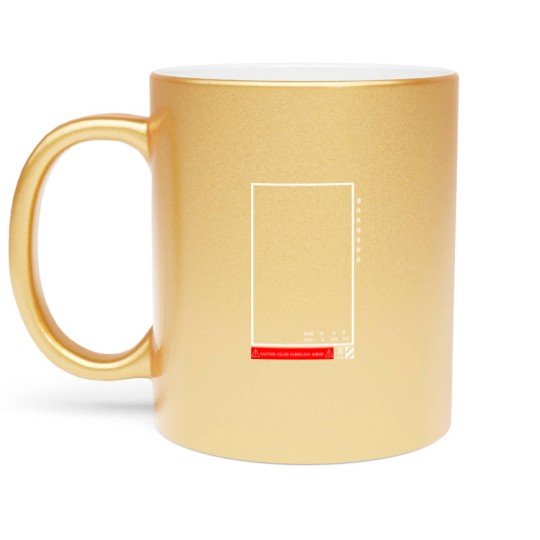 Discover Black Overflow - Techwear - Metallic Mugs