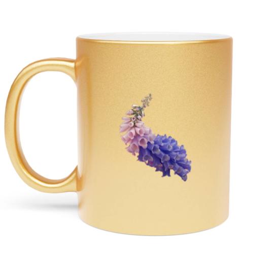 Discover flume skin Metallic Mugs