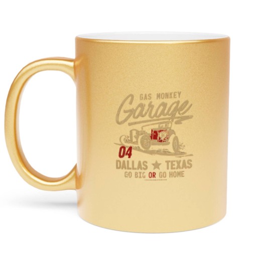 Discover Gas Monkey Garage Vintage Hot Rod Metallic Mugs Metallic Mugs