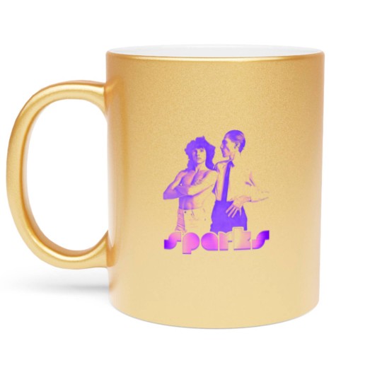 Discover Retro Sparks Band Big Beat Tribute - Sparks - Metallic Mugs