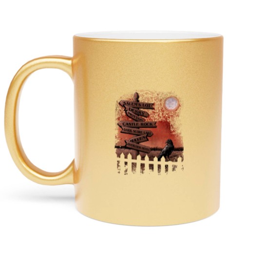 Discover Horror Crossroads - Stephen King - Metallic Mugs