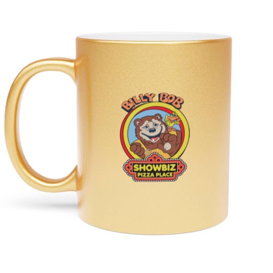Discover Showbiz Pizza Billy Bob - Showbiz Pizza - Metallic Mugs