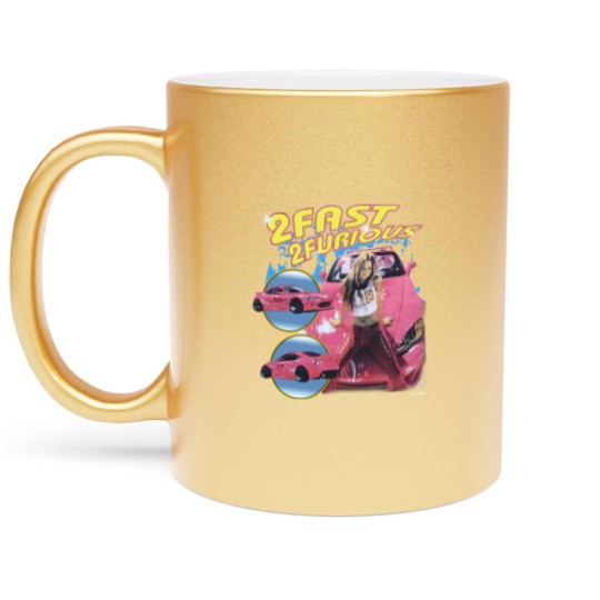Discover Vintage Suki Fast and Furious , bootleg raptees 90s Metallic Mugs