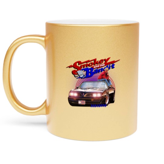 Discover Muscle Car - smokey and the bandit - Smokey And The Bandit - Metallic Mugs