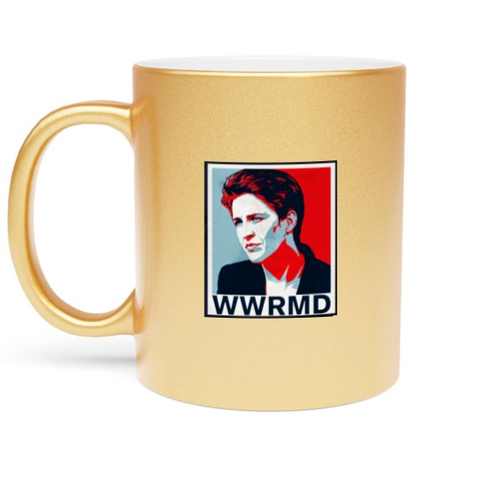 Discover WWRMD: What would Rachel Maddow Do? - Rachel Maddow - Metallic Mugs