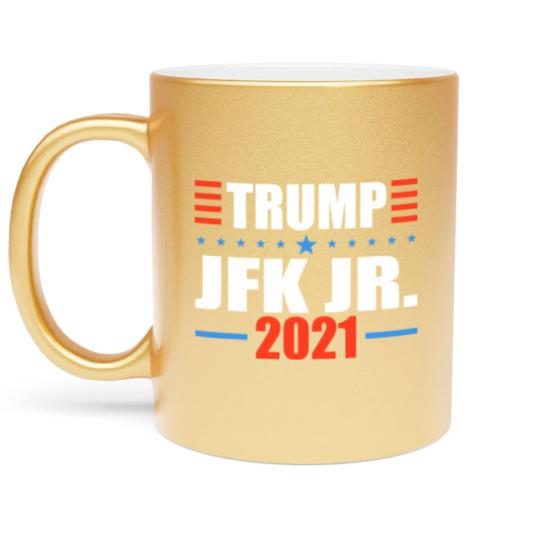 Discover T.r.u.m.p JFK Jr. 2021 Vote For T.r.u.m.p Desantis 2024 Election Metallic Mugs