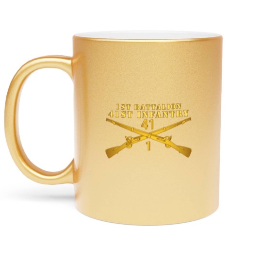 Discover Army 1st Bn 41st Infantry X 300 Hat Metallic Mugs
