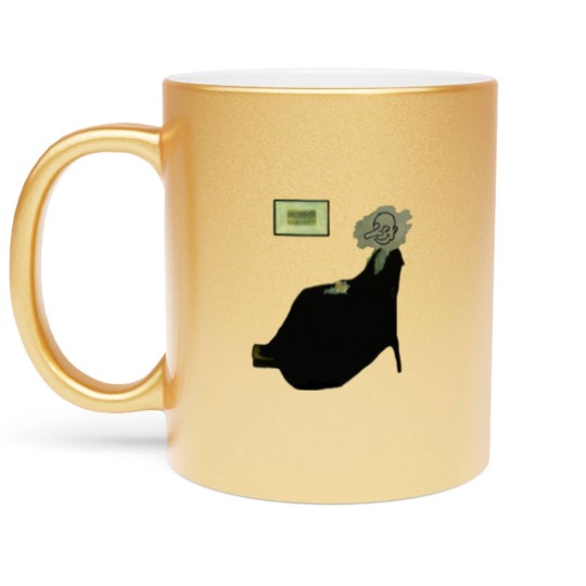 Discover whistler's mother - Mr Bean - Metallic Mugs