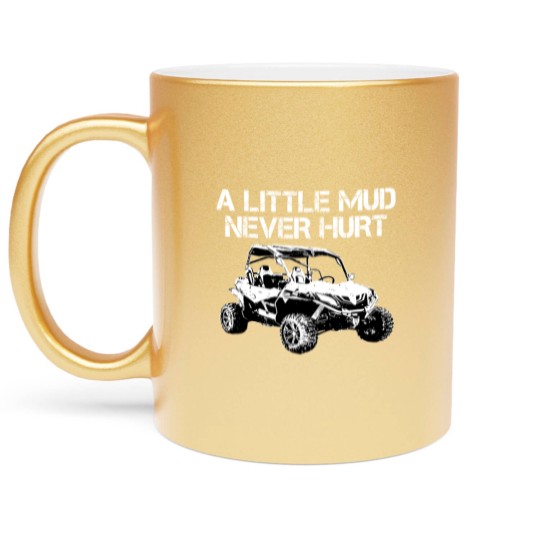 Discover Original Mud Mode Cf Moto Gift Sxs Atv Riding Mudd Metallic Mugs