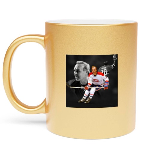 Discover Guy Lafleur 10 Canadian Hockey Legend Classic Metallic Mugs
