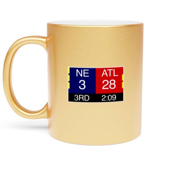 Discover Final NE 3 ATL 28 Metallic Mugs | Great Comeback Metallic Mugs