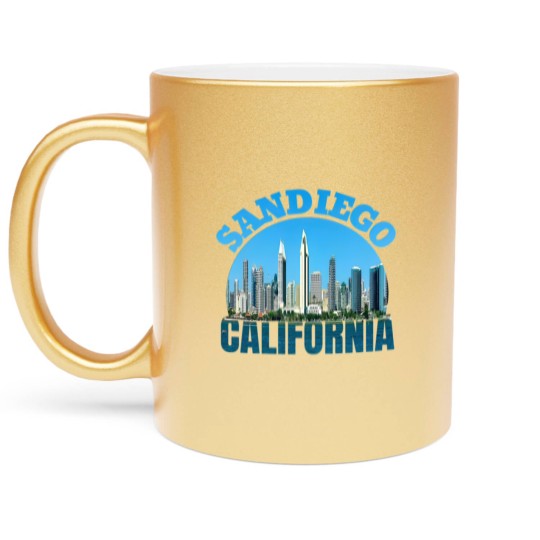 Discover San Diego California Metallic Mugs