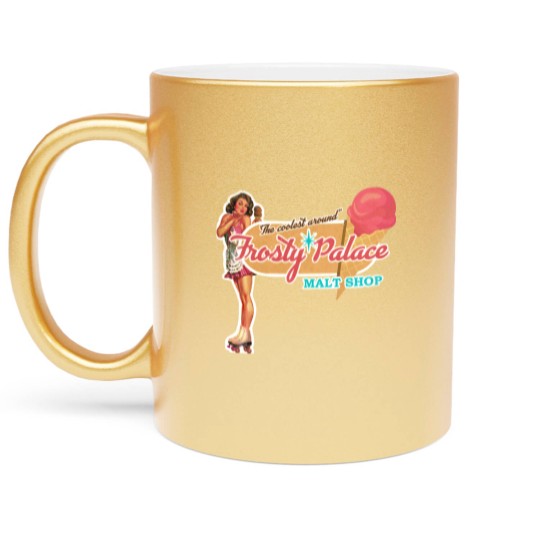 Discover Frosty Palace, distressed from GREASE - Grease - Metallic Mugs