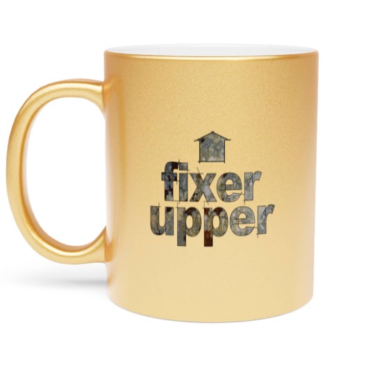 Discover fixer upper Metallic Mugs