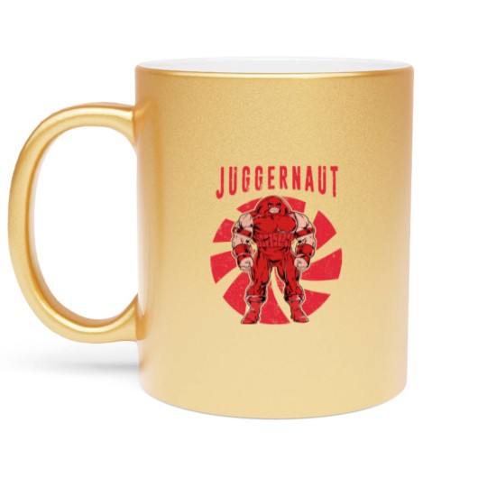Discover Retro juggernaut - Juggernaut - Metallic Mugs
