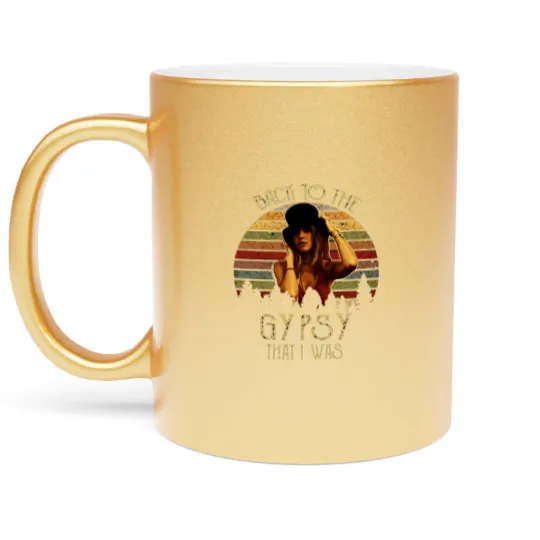 Discover Stevie Nicks Back To The Gypsy Classic Metallic Mugs