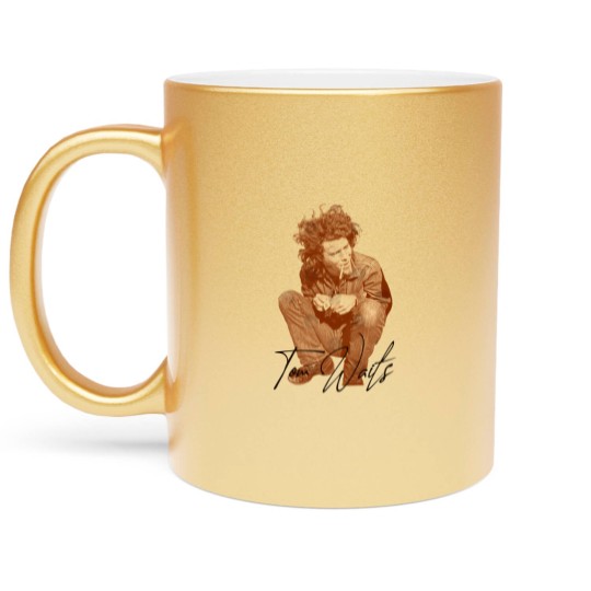 Discover Young Tom Waits - Tom Waits - Metallic Mugs