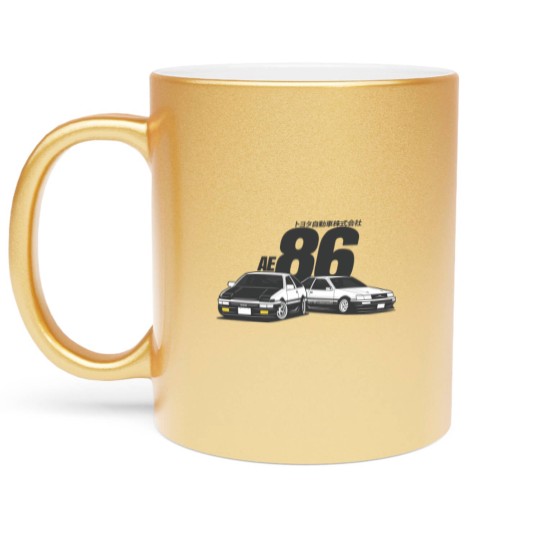 Discover Toyota AE86 - CarCorner - Toyota - Metallic Mugs