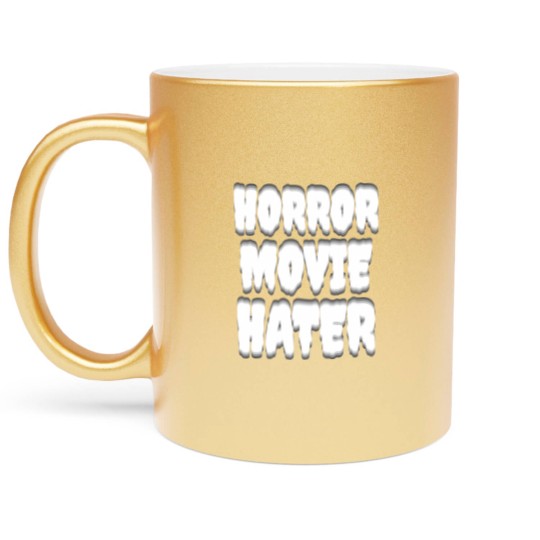 Discover Horror Movie Hater Metallic Mugs
