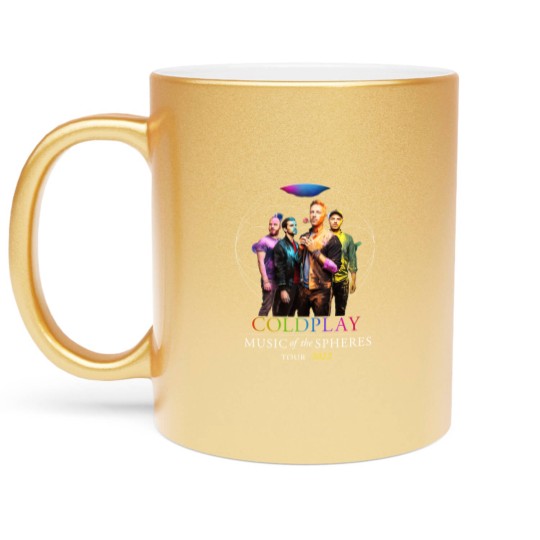 Discover Hot 2022!!! Coldplay Music of The Spheres Metallic Mugs, Coldplay Tour 2022 Metallic Mugs, Coldplay Tour Metallic Mugs, Coldplay Metallic Mugs