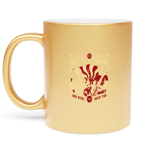 Discover Jack and Meg Stripes Metallic Mugs