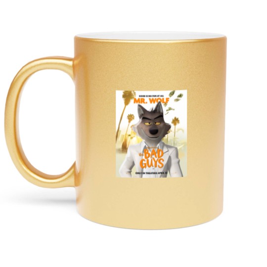 Discover Mr Wolf Bad Guys Classic Metallic Mugs