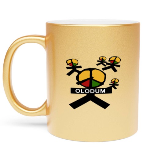 Discover Olodum Man - Olodum Man - Metallic Mugs