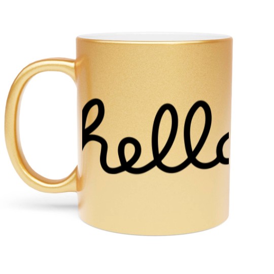 Discover hello - Hello - Metallic Mugs