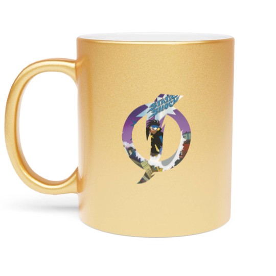 Discover Static Shock Logo - Static Shock - Metallic Mugs