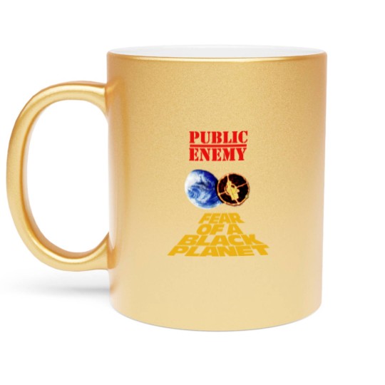 Discover Public Enemy Fear Of A Black Planet Metallic Mugs