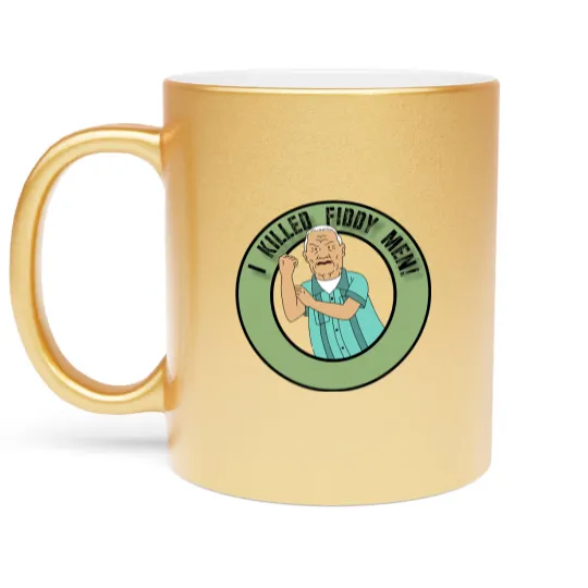 Discover Cotton Hill Battle Cry - King Of The Hill - Metallic Mugs