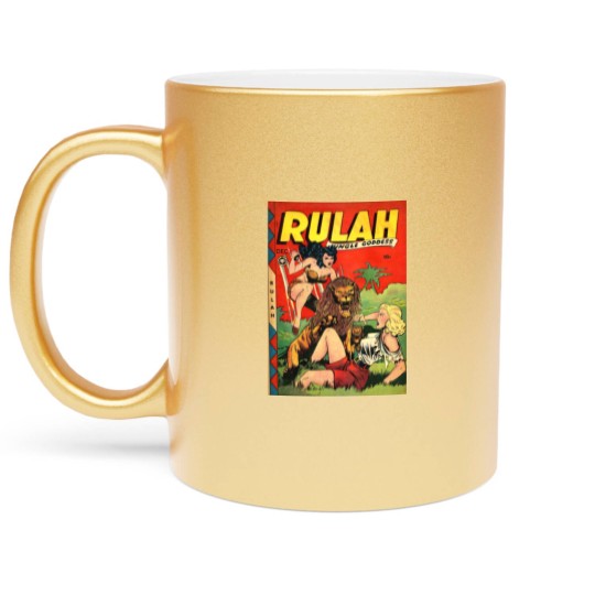 Discover Rulah Jungle Goddess Comic Cover - Comics - Metallic Mugs