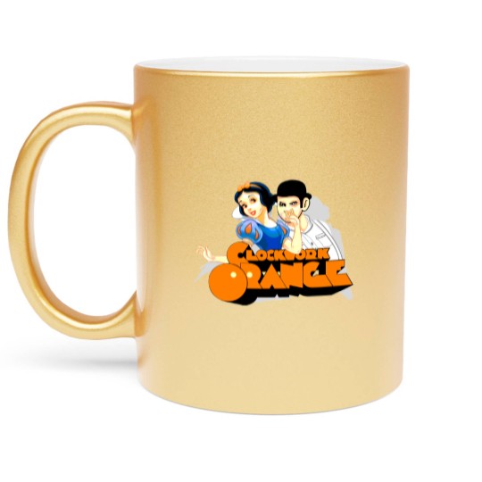 Discover Orange Snow - Clockwork Orange - Metallic Mugs