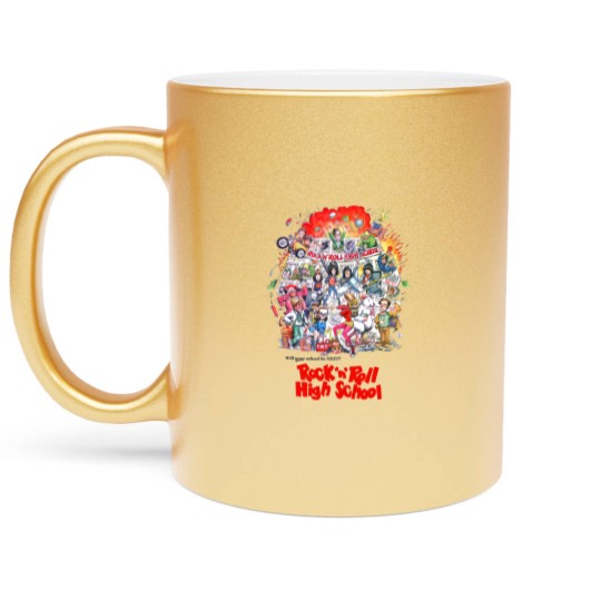 Discover Rock 'n' Roll High School - Punk - Metallic Mugs